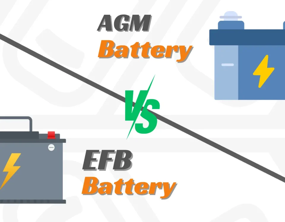تفاوت باتریهای AGM و EFB