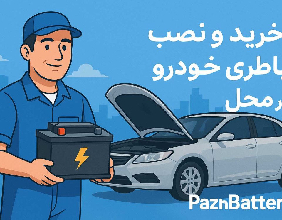 خرید و نصب باتری خودرو در محل